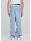 Spodnie Heavy Ounce Knee Cut Baggy Light Blue Washed