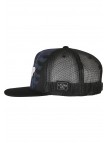 Czapka Snapback CS2644 WL Flashin Dark Trucker Black