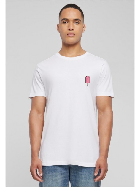 T-shirt Pink Ice Cream EMB White