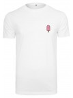 T-shirt Pink Ice Cream EMB White