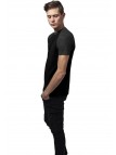 T-shirt Raglan TB639 Contrast Black/Charcoal