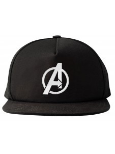 Czapka Snapback Avengers Logo Black/White