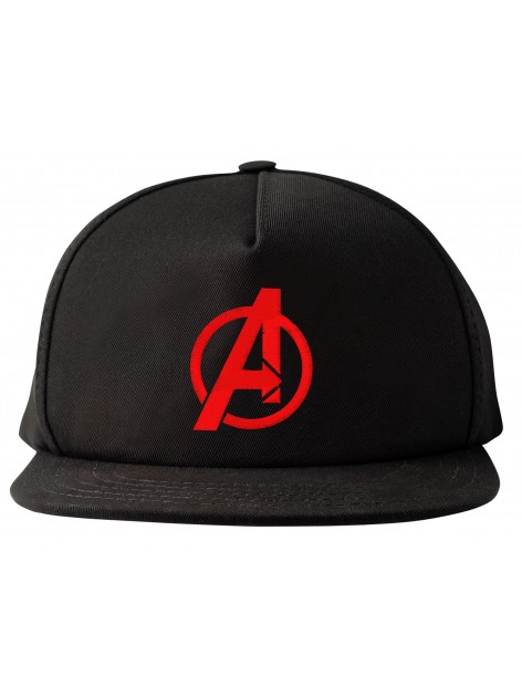 Czapka Snapback Avengers Logo Black/Red