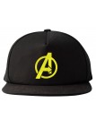Czapka Snapback Avengers Logo Black/Yellow