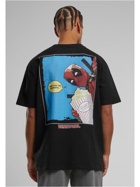 T-shirt Deadpool Salty Popcorn Heavy Oversize Black