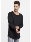 Longsleeve TB1101 Long Shaped Fashion Black