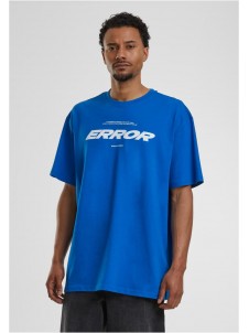 T-shirt Error Wording Oversize Cobalt Blue