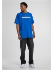 T-shirt Error Wording Oversize Cobalt Blue