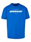 T-shirt Error Wording Oversize Cobalt Blue