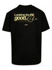 T-shirt Good Life Quest Oversize Black