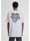 T-shirt Baby Dont Cry Oversize White