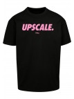 T-shirt Upscale Sport Font Oversize Black