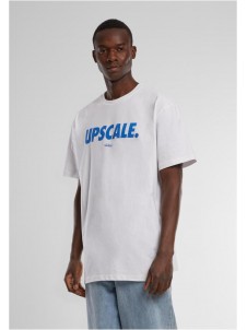 T-shirt Upscale Sport Font Oversize White