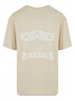 T-shirt UC Weavy Logo Heavy Oversized Sand