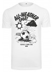 T-shirt Footballs Coming Home All Weather Sports White