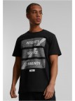 T-shirt Footballs Coming Home Integrity, Respect, Community Black