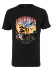 T-shirt American Life Mount Roushmore Black