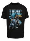 T-shirt Tupac All Eyez On Me Anniversary Oversize Black