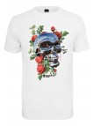 T-shirt Chrome Skull White