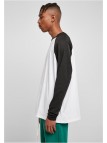 Longsleeve TB4911 Organic Oversized Raglan White/Black