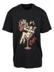 T-shirt Lady Luck Oversize Black