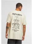 T-shirt Highrollers Oversize Sand