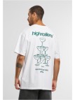 T-shirt Highrollers Oversize White