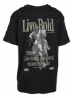 T-shirt Live Bold Oversize Black