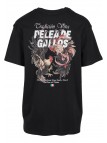 T-shirt Pelea De Gallos Oversize Black