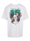 T-shirt Pelea De Gallos Oversize White