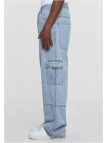 Spodnie Cargo Denim Middeepblue