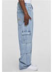 Spodnie Cargo Denim Middeepblue