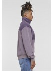 Bluza Polarowa Colour Block Polar Fleece Purplenight/Fadedpurple