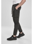 Spodnie Joggery Cargo Nylon Track Black