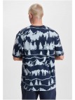 T-shirt Snow Navy