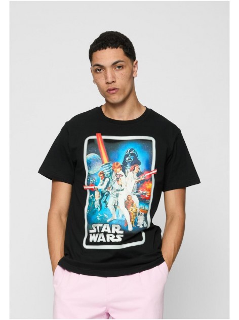 T-shirt Star Wars Poster Black