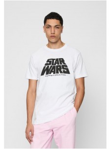 T-shirt Star Wars Original Logo White