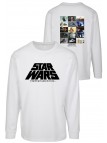 Longsleeve Star Wars Photo Collage White