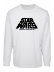 Longsleeve Star Wars Photo Collage White