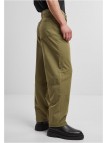 Spodnie 90es Pants With Dividing Seams Olive