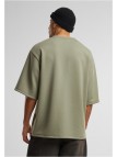 T-shirt Oversized Scuba Palegreen