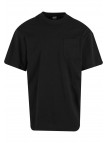 T-shirt Tall Pocket Black