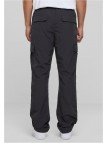 Spodnie TB6395 Straight Leg Nylon Cargo Black