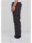 Spodnie TB6395 Straight Leg Nylon Cargo Black