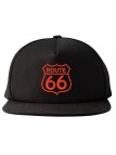 Czapka Snapback Route 66 Black/Red