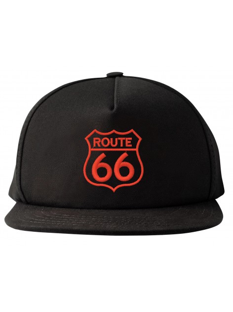 Czapka Snapback Route 66 Black/Red