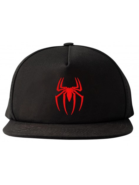 Czapka Snapback Spiderman Logo Black/Red