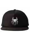 Czapka Snapback Spiderman Logo Black/White