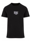 T-shirt NYC Old English Wording Patch Black