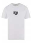 T-shirt NYC Old English Wording Patch White